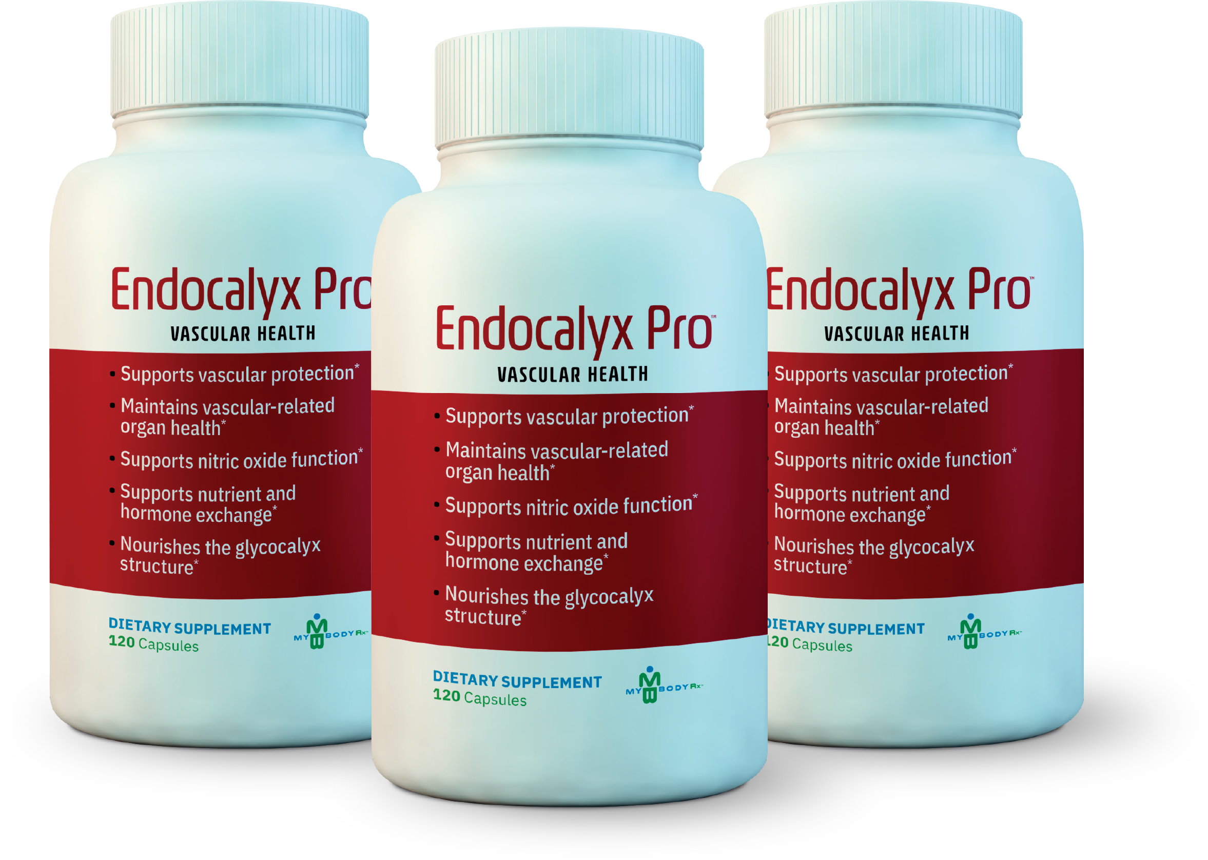 Endocalyx Pro 05-2024 3 Bottles PNG